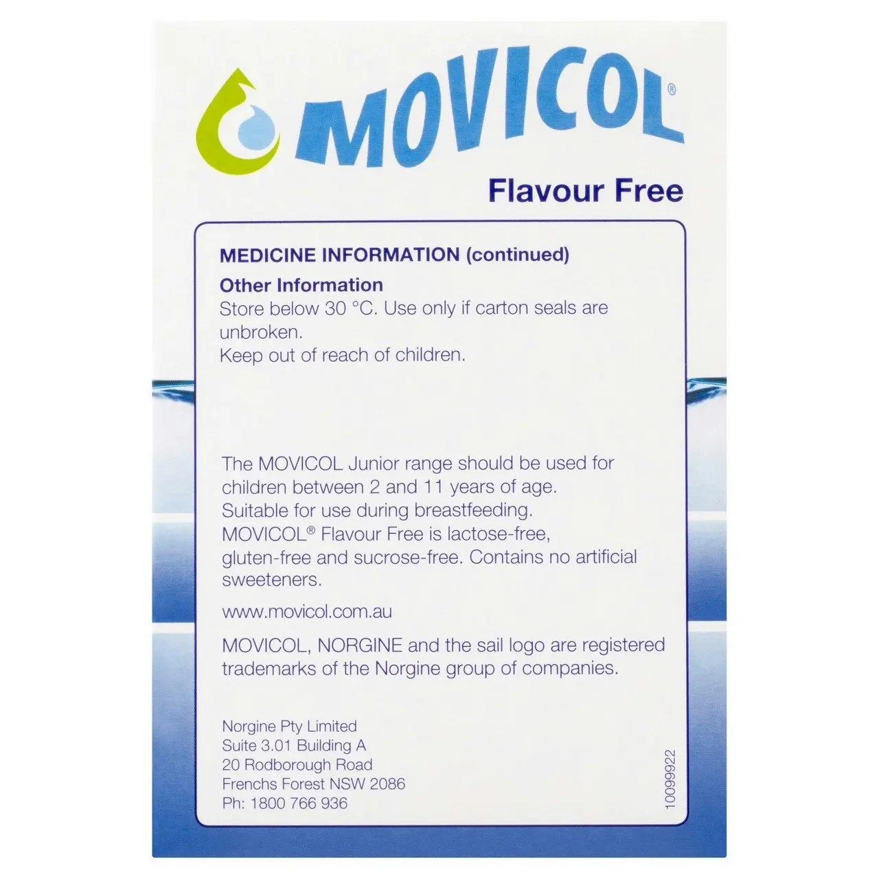 MOVICOL(r) Flavour Free