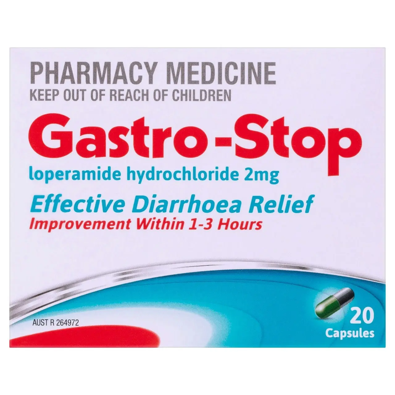 Gastro-Stop Capsules 2mg Loperamide x 20