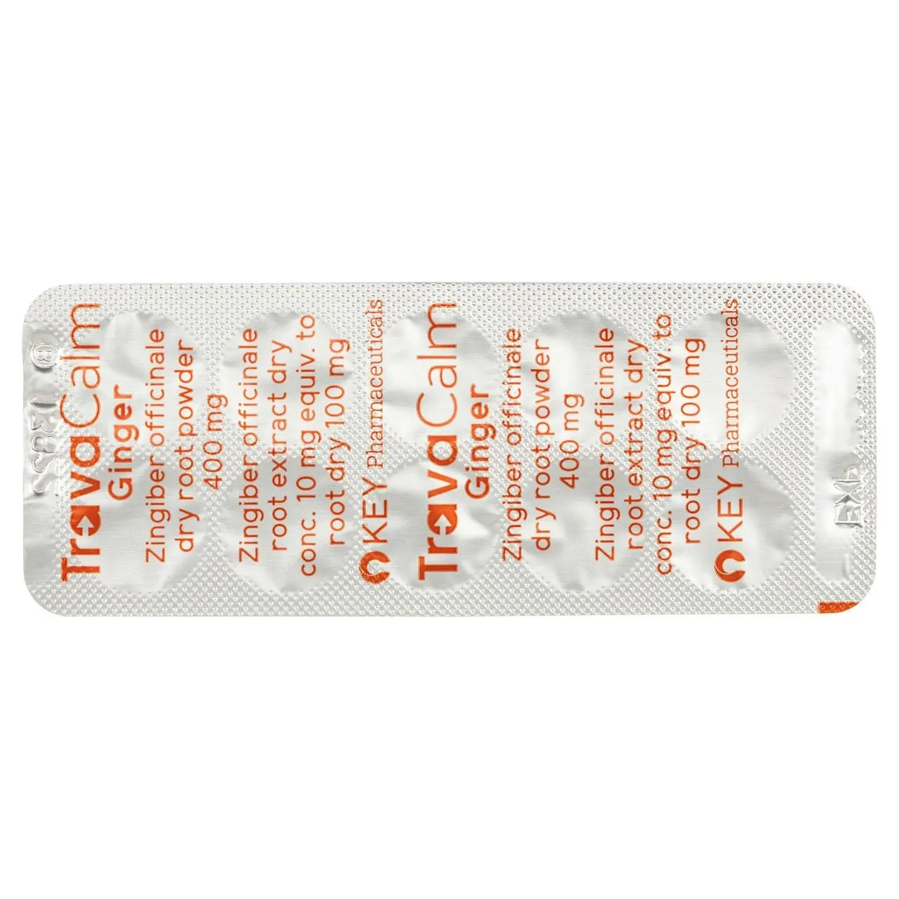 TRAVACALM Ginger 10 Tablets