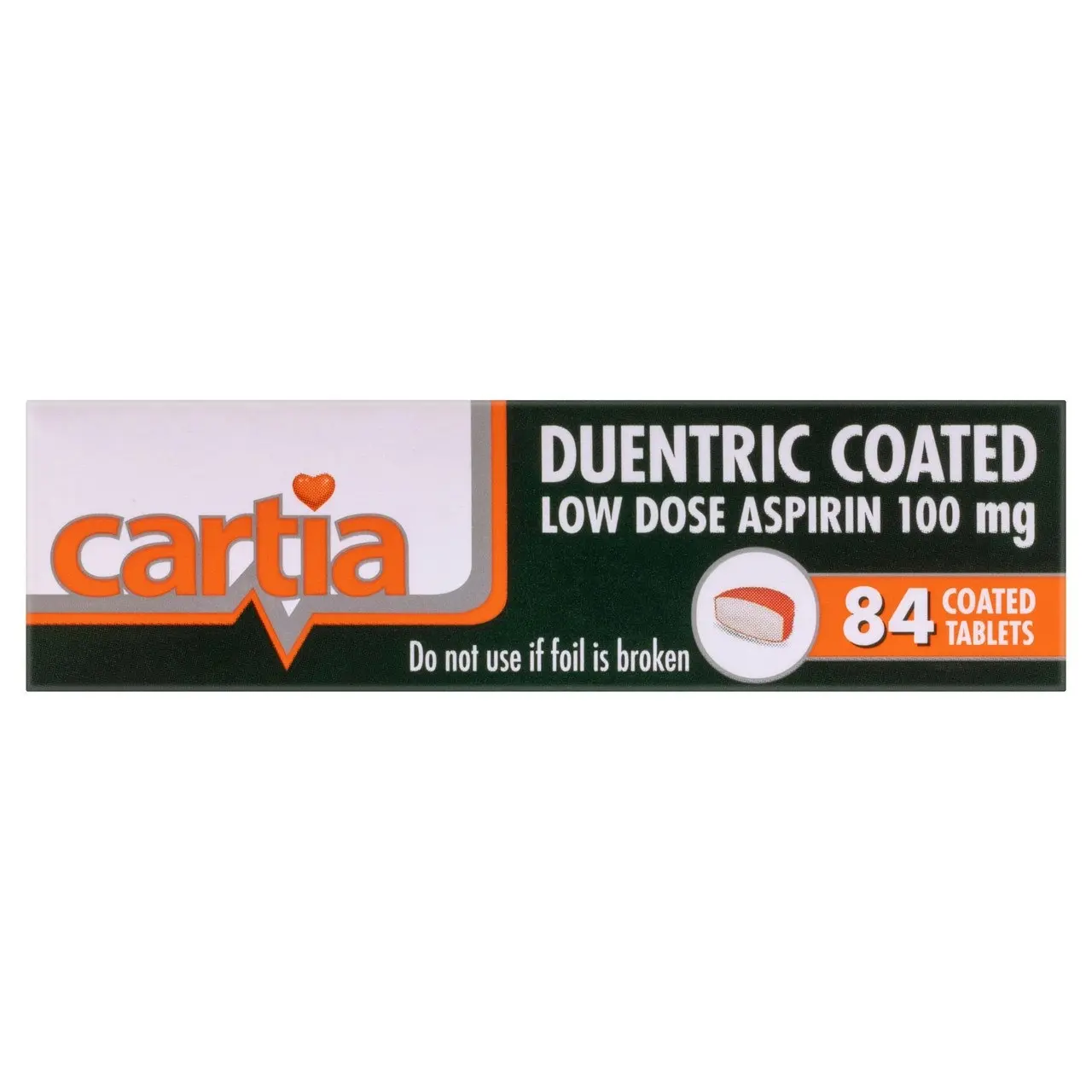 Cartia 100mg 84 Tablets