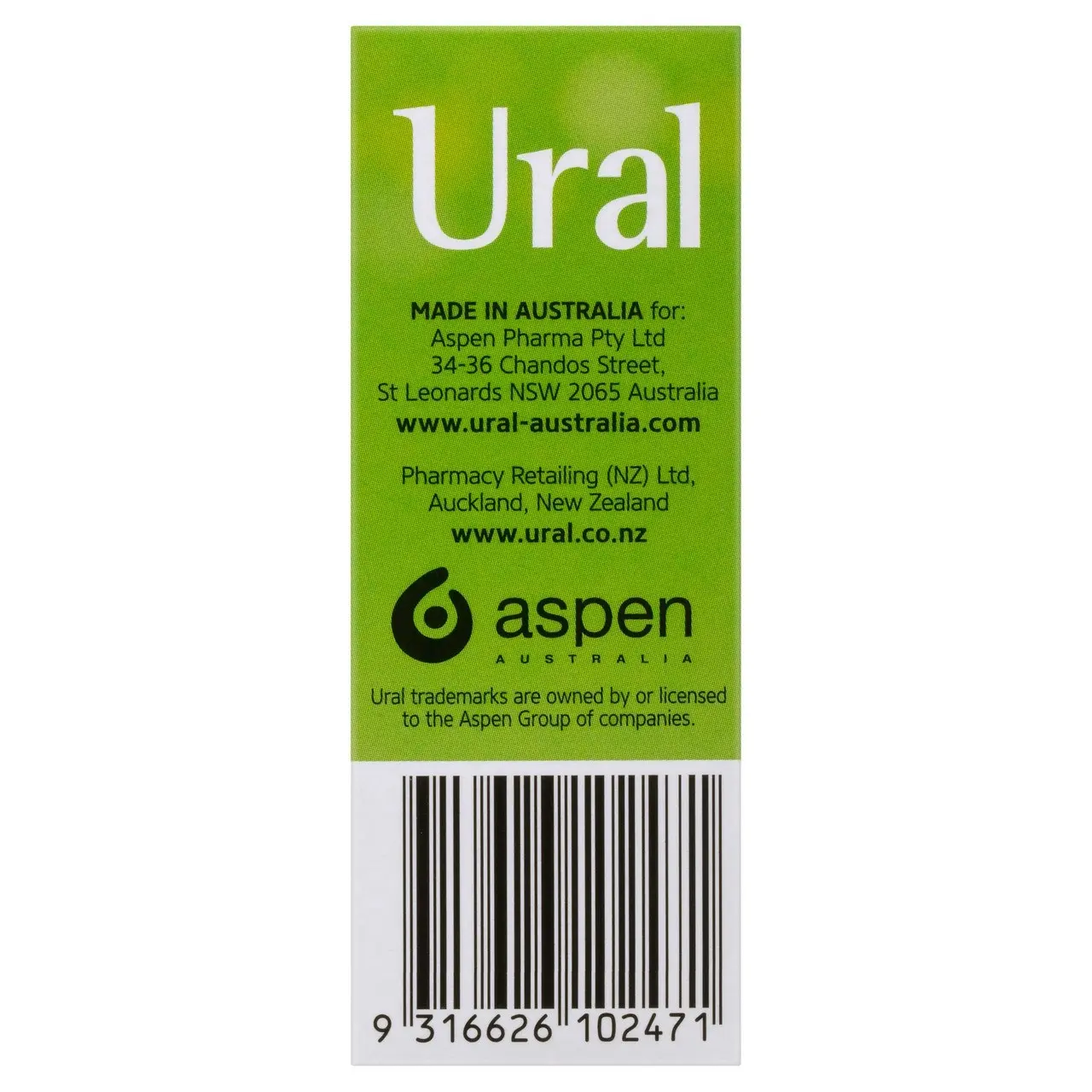 Ural Lemon Sachets x 8