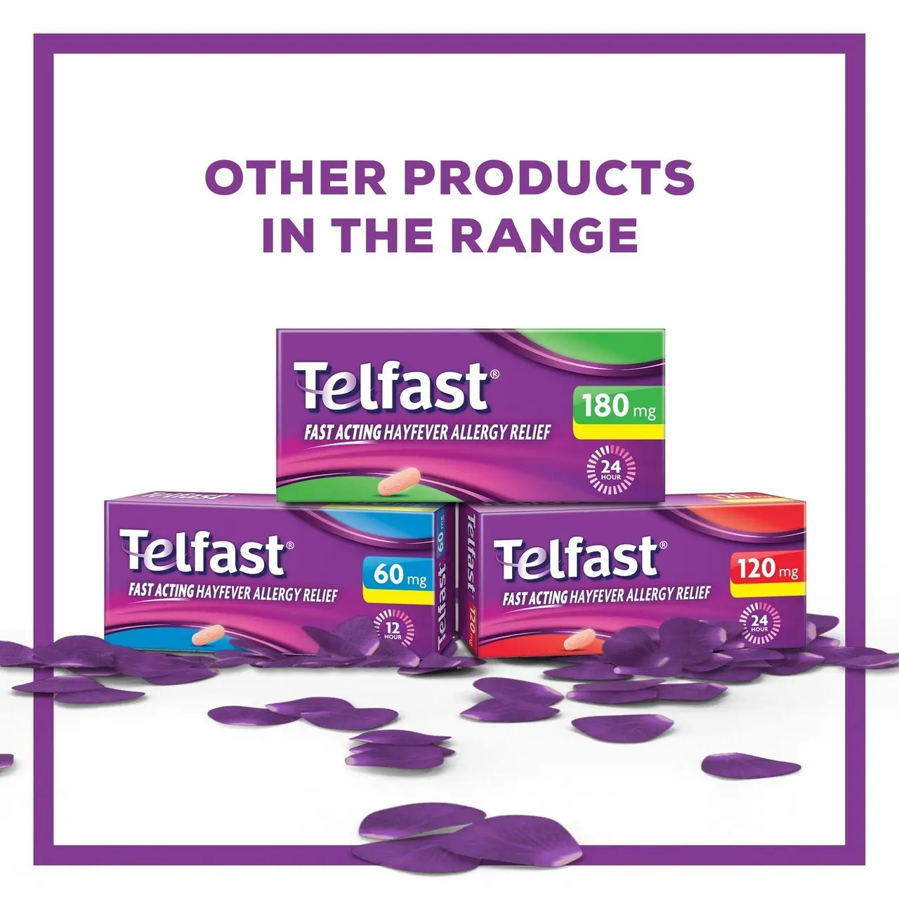 Telfast 180mg 60 Tablets