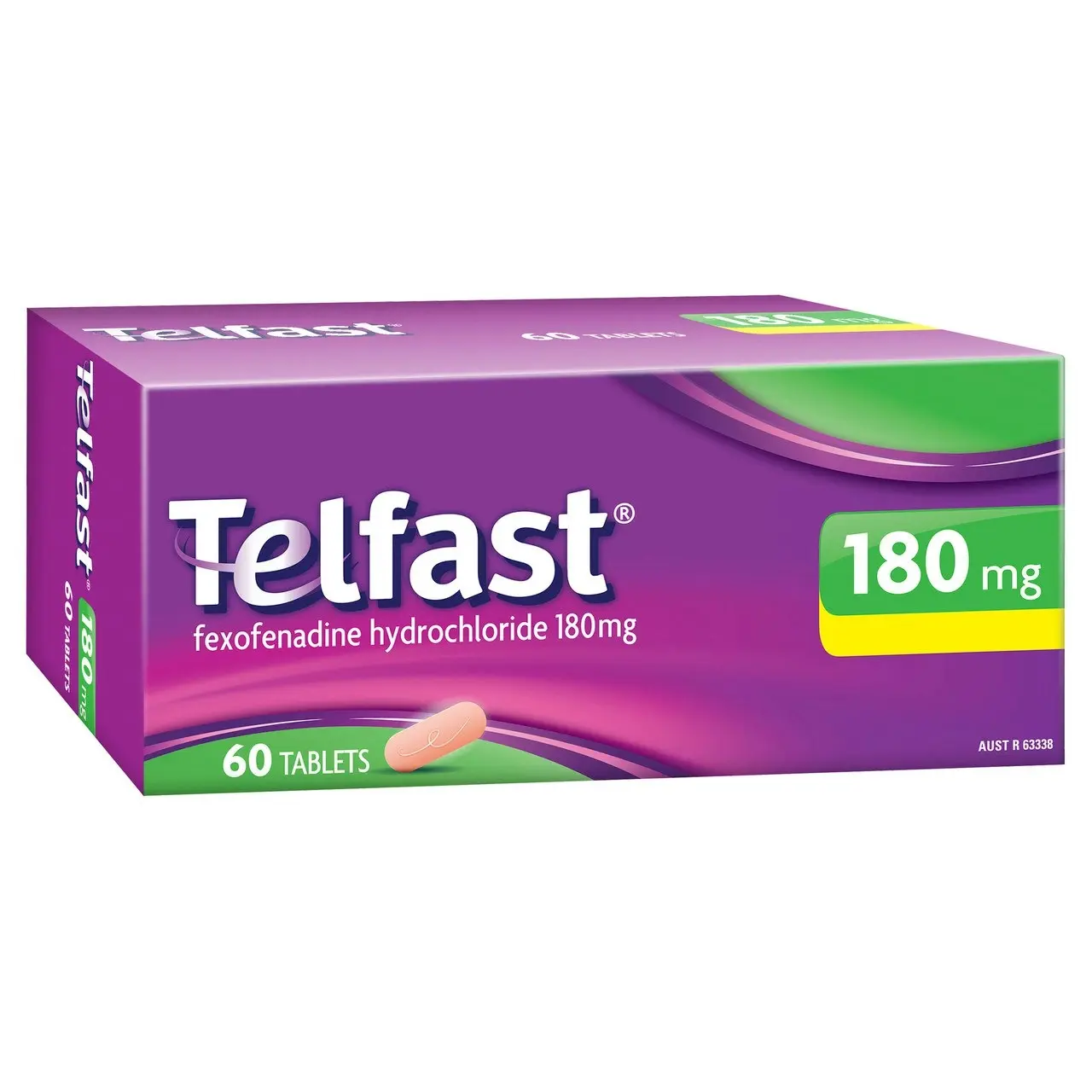 Telfast 180mg 60 Tablets