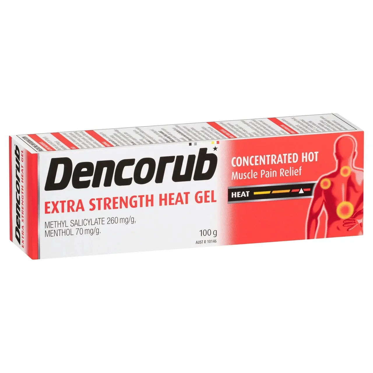 Dencorub Extra Strength Heat Gel 100g