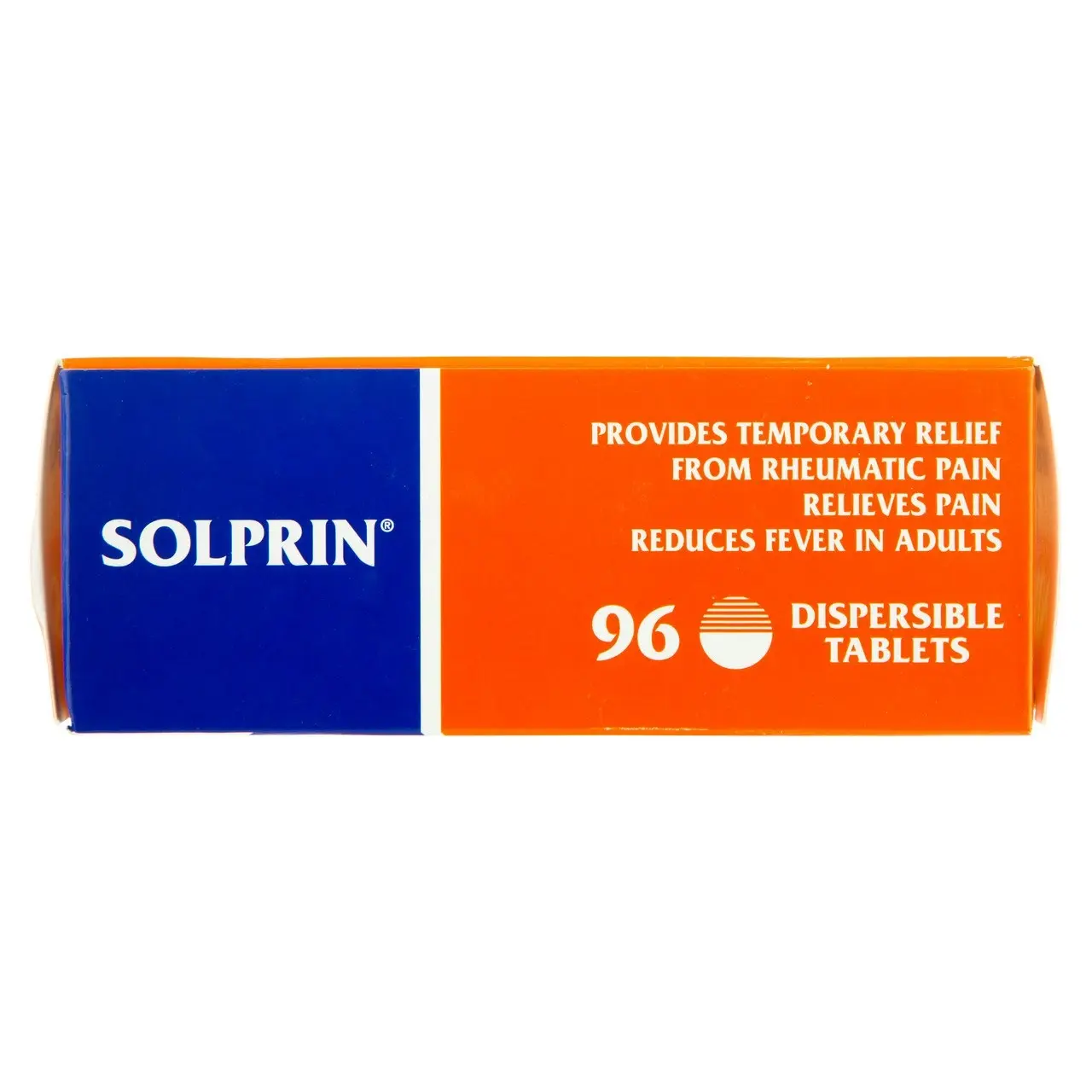 Solprin Pain and Fever Relief Dispersible Tablets 300mg Aspirin 96 pack