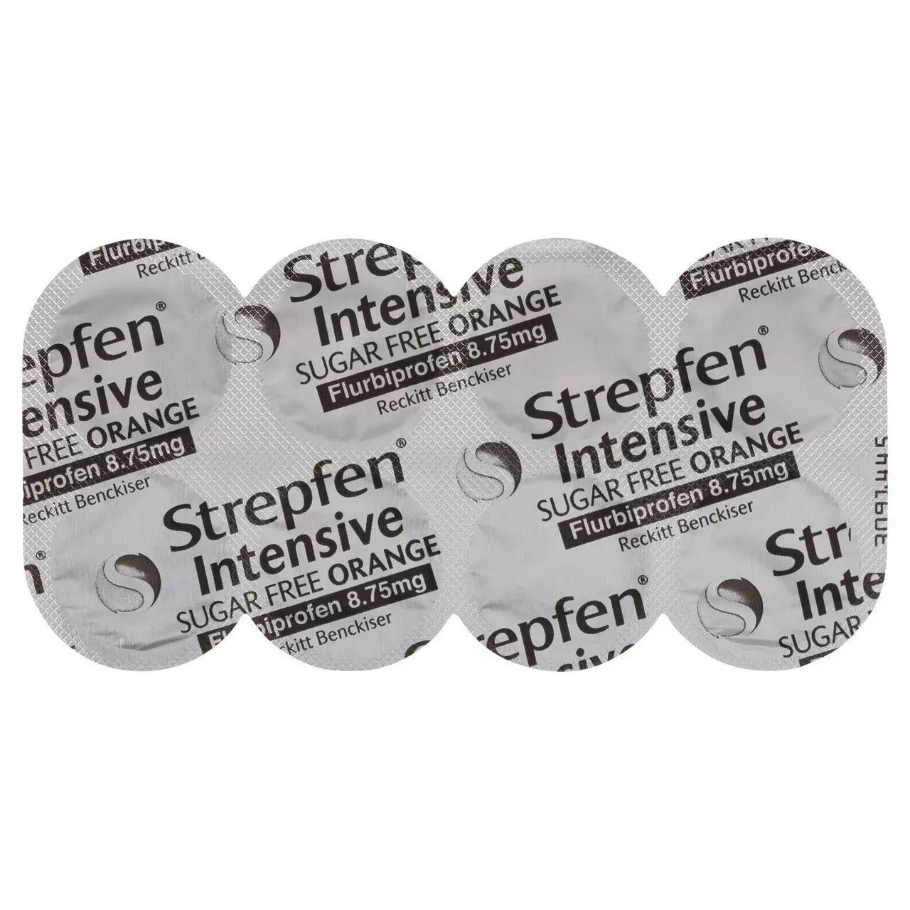 Strepfen Intensive Sugar Free Orange 16 Lozenges