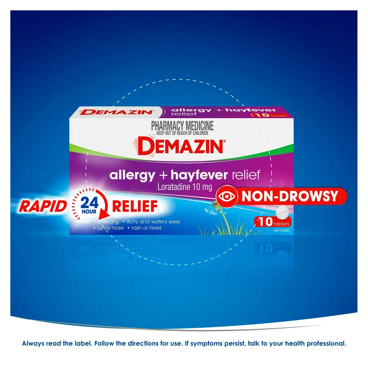 Demazin Allergy + Hayfever Relief Non-Drowsy 30 Tablets