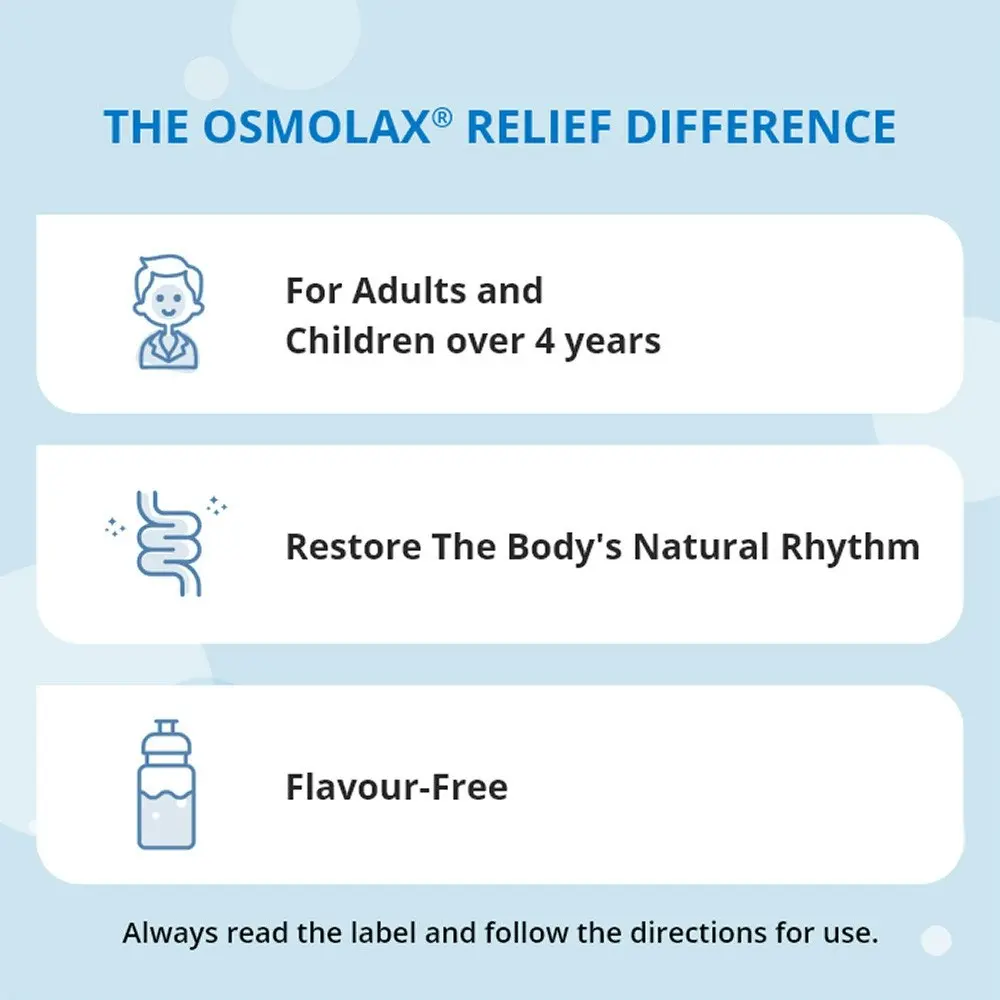 OsmoLax(R) Relief Sachet Pack 7x17g