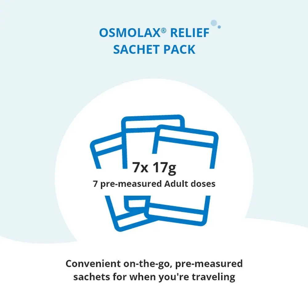 OsmoLax(R) Relief Sachet Pack 7x17g