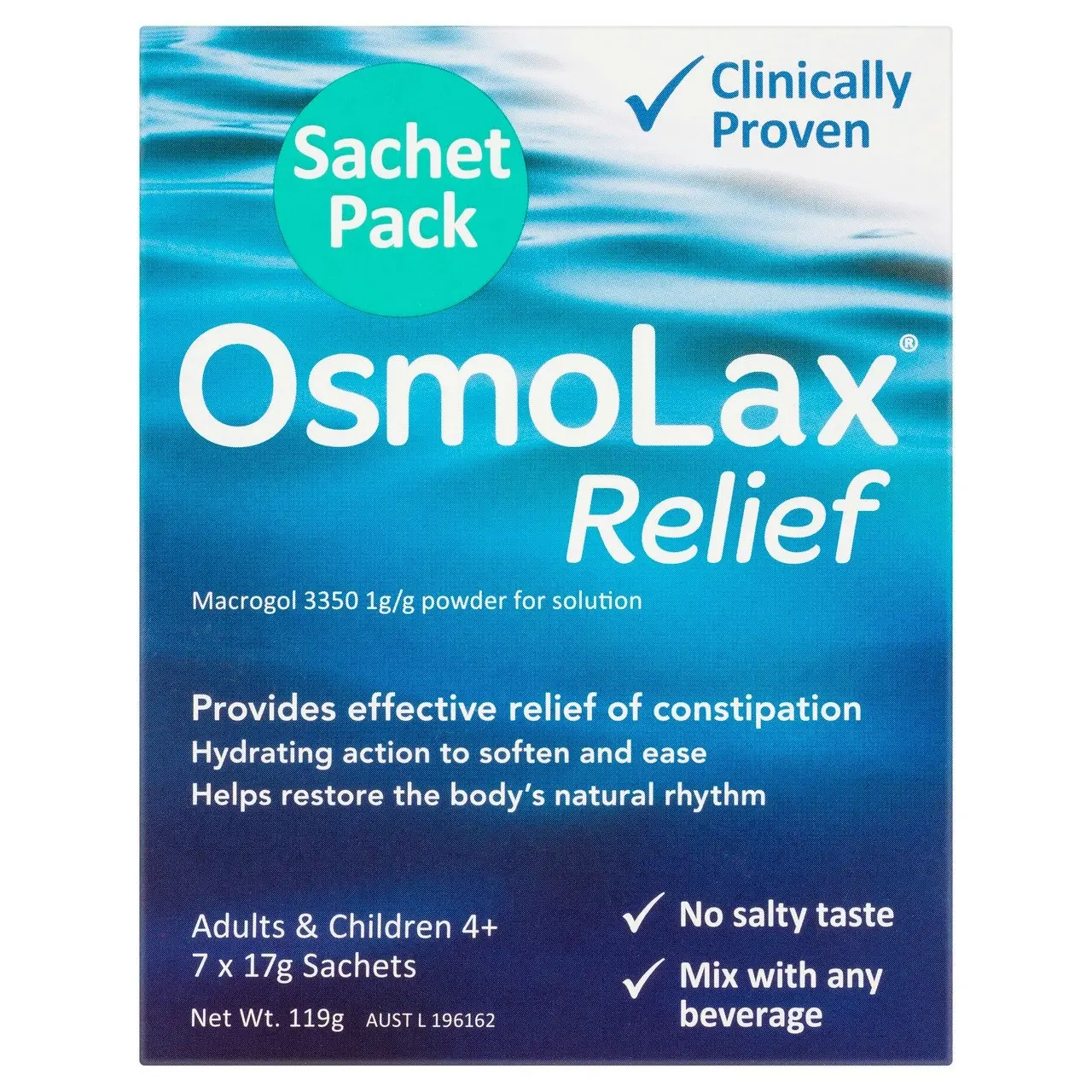 OsmoLax(R) Relief Sachet Pack 7x17g