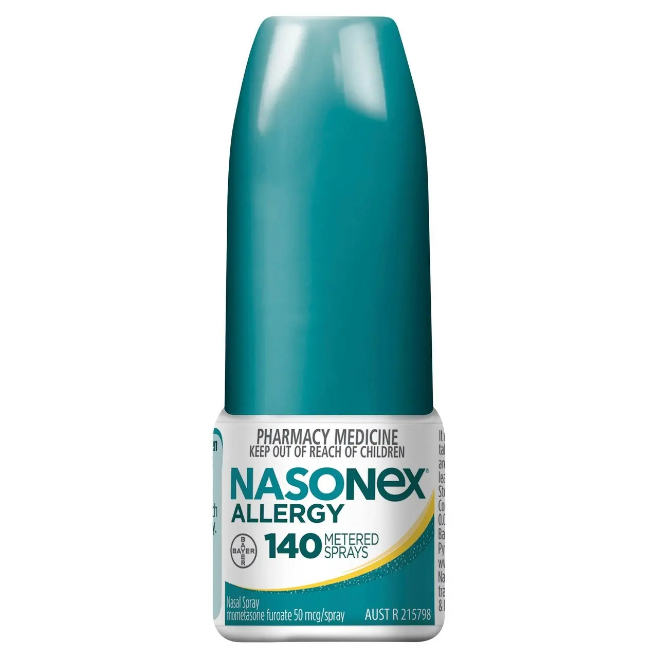 Nasonex Allergy Non-Drowsy 24 Hour Nasal Spray Twin Pack 2 x 140 sprays