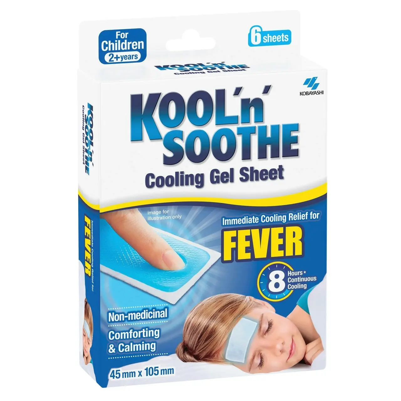 Kool 'n' Soothe Fever 6 Sheets