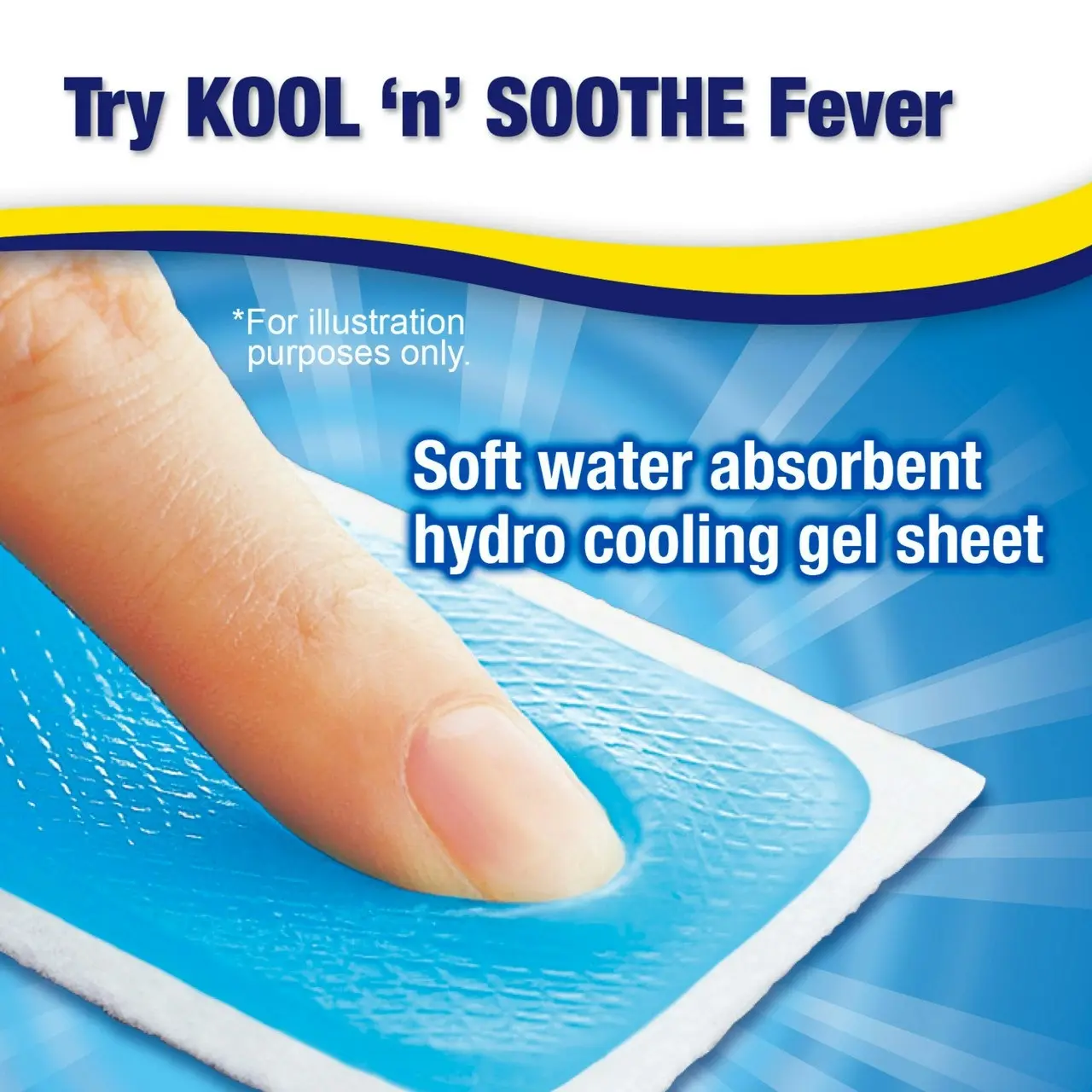 Kool 'n' Soothe Fever 6 Sheets