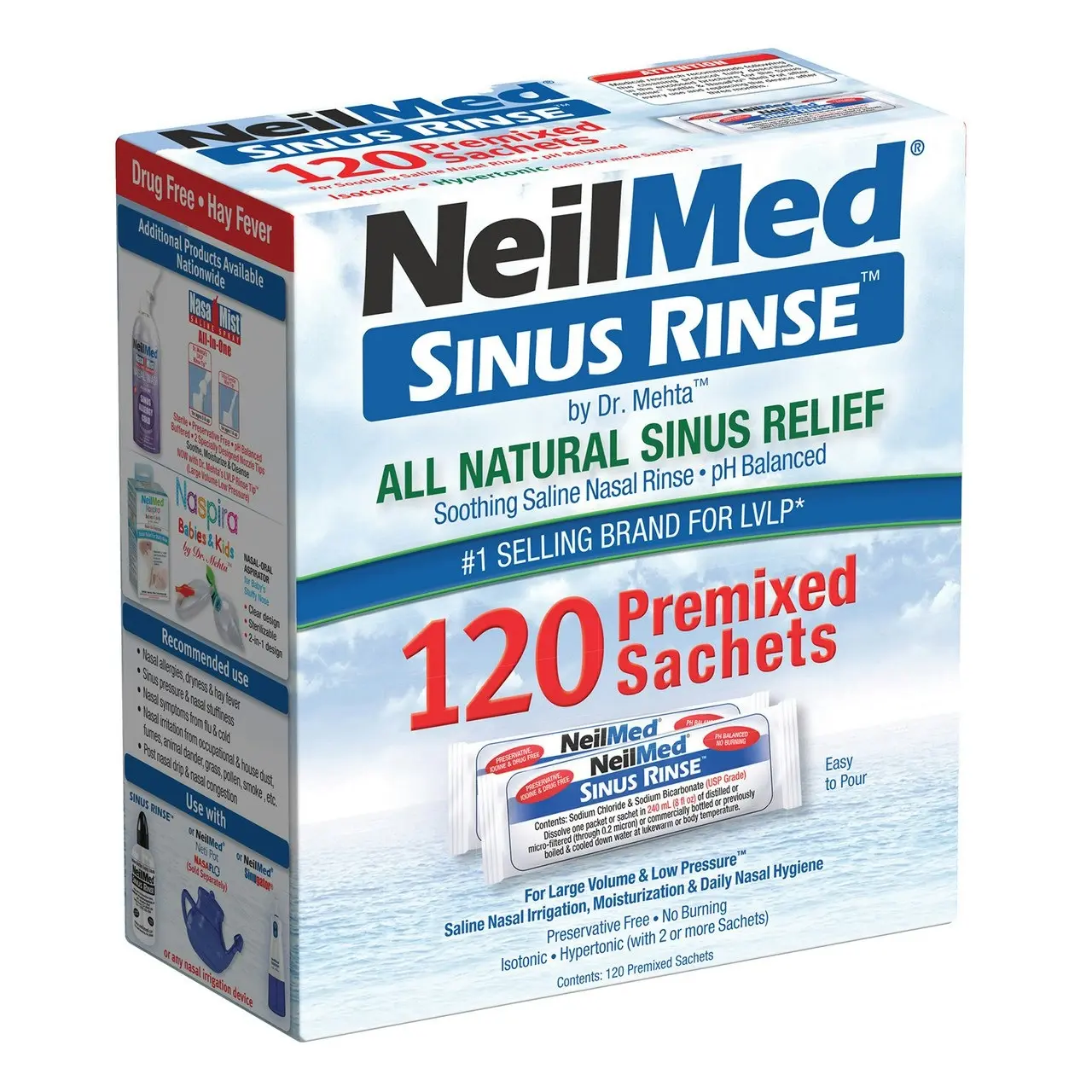 Neilmed Sinus Rinse Refill 120's