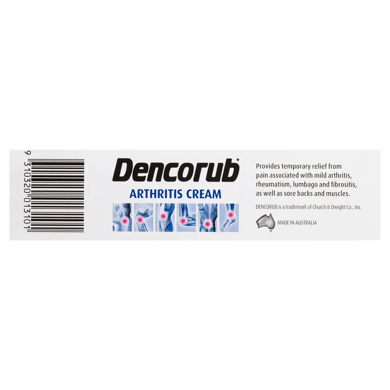 Dencorub Arthritis Cream 100g