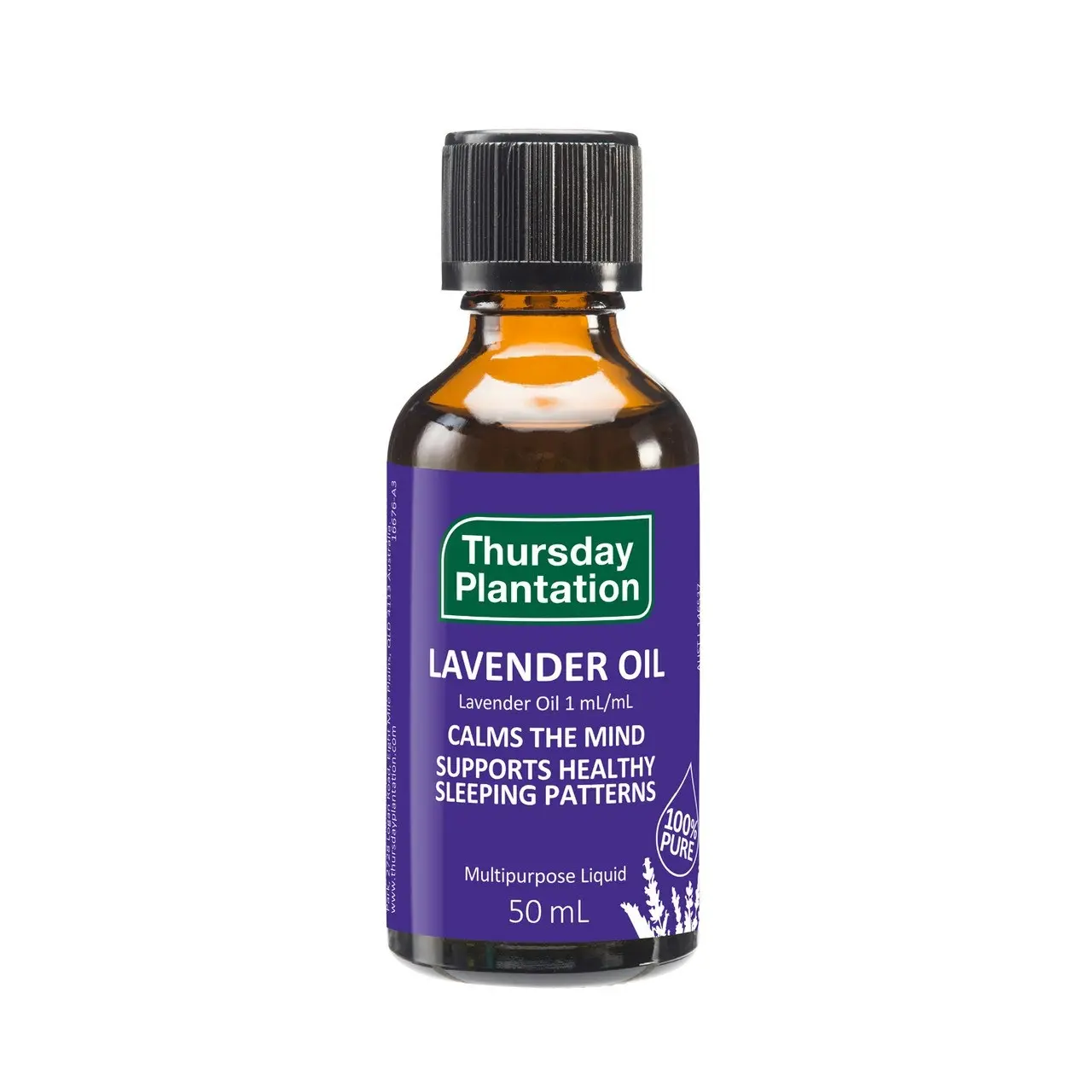 Thursday Plantation Lavender Oil Calming Multipurpose Liquid 50mL