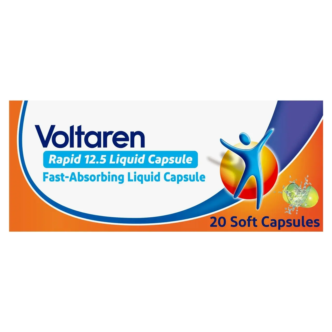 Voltaren Rapid 12.5 Liquid Capsule 20 Pack