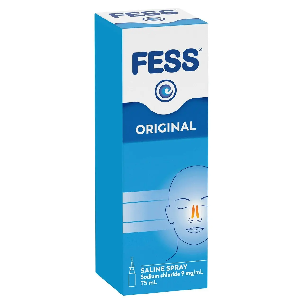 FESS Original Nasal Saline Spray 75mL