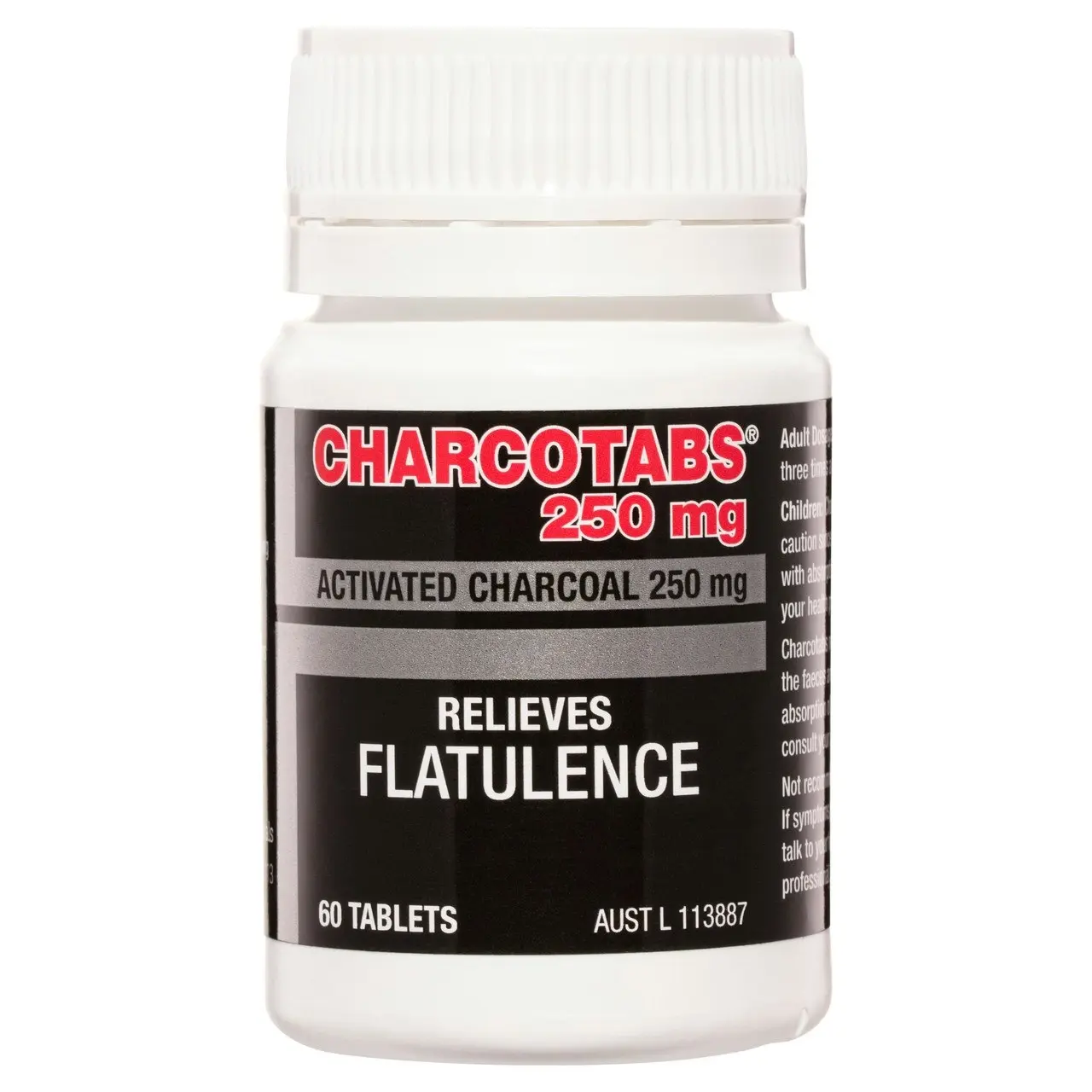 Charcotabs 250mg Tablets