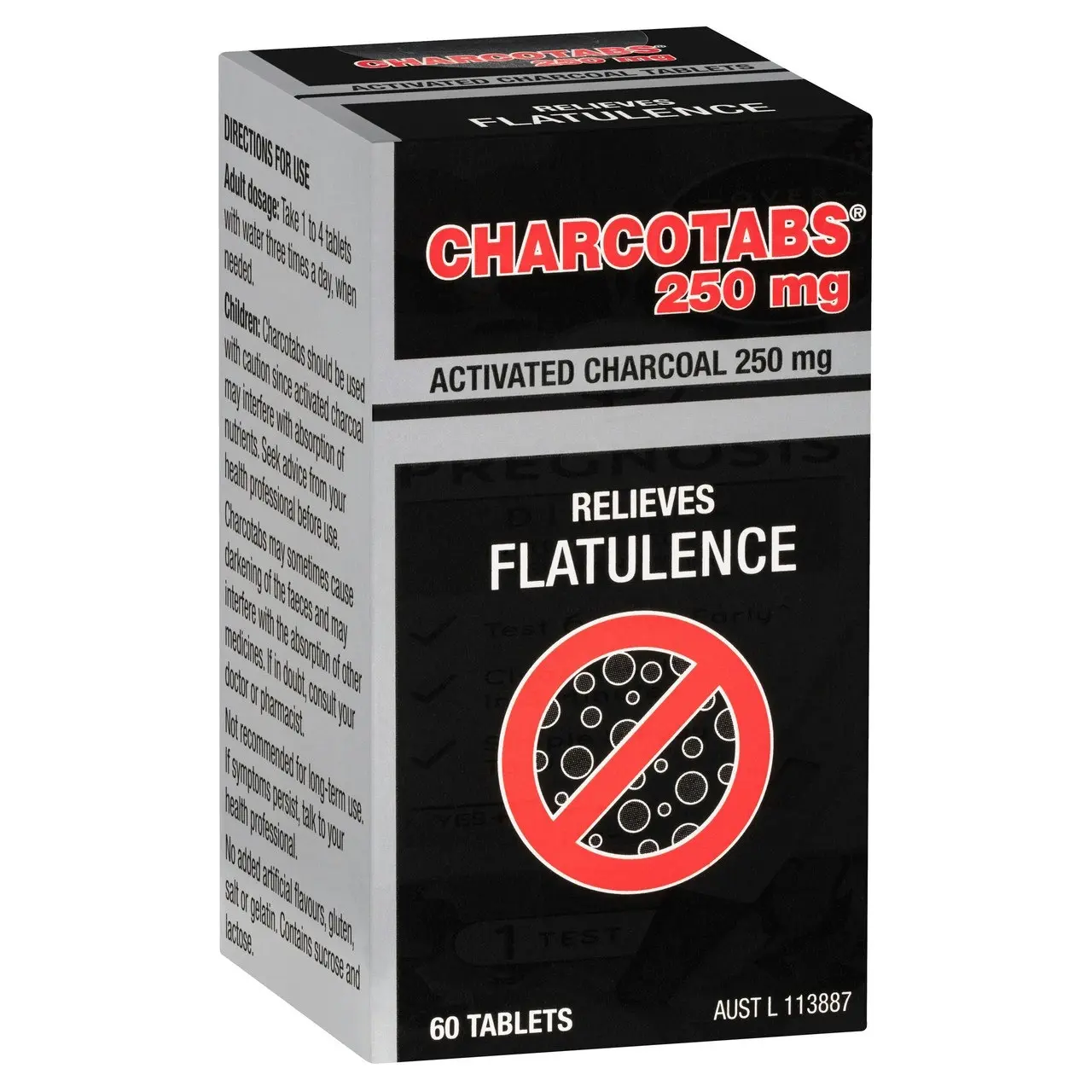 Charcotabs 250mg Tablets