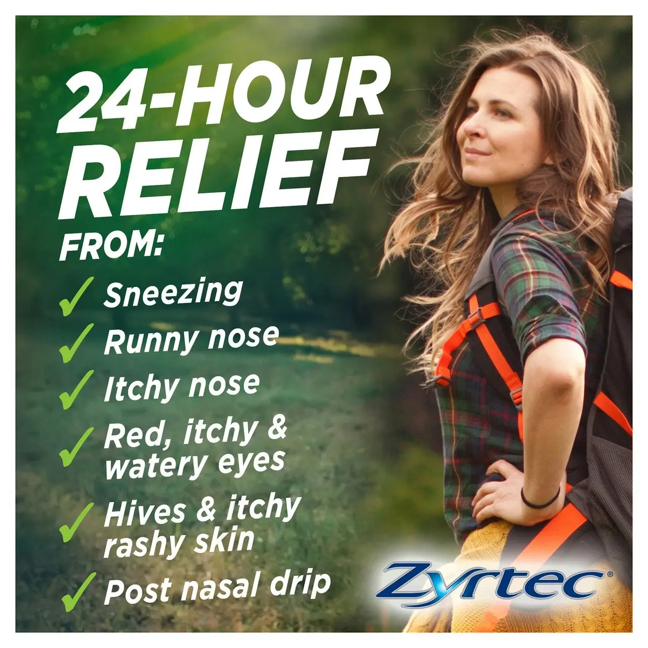 Zyrtec Rapid Acting Hayfever & Allergy Relief Antihistamine Liquid Capsules 42 Pack