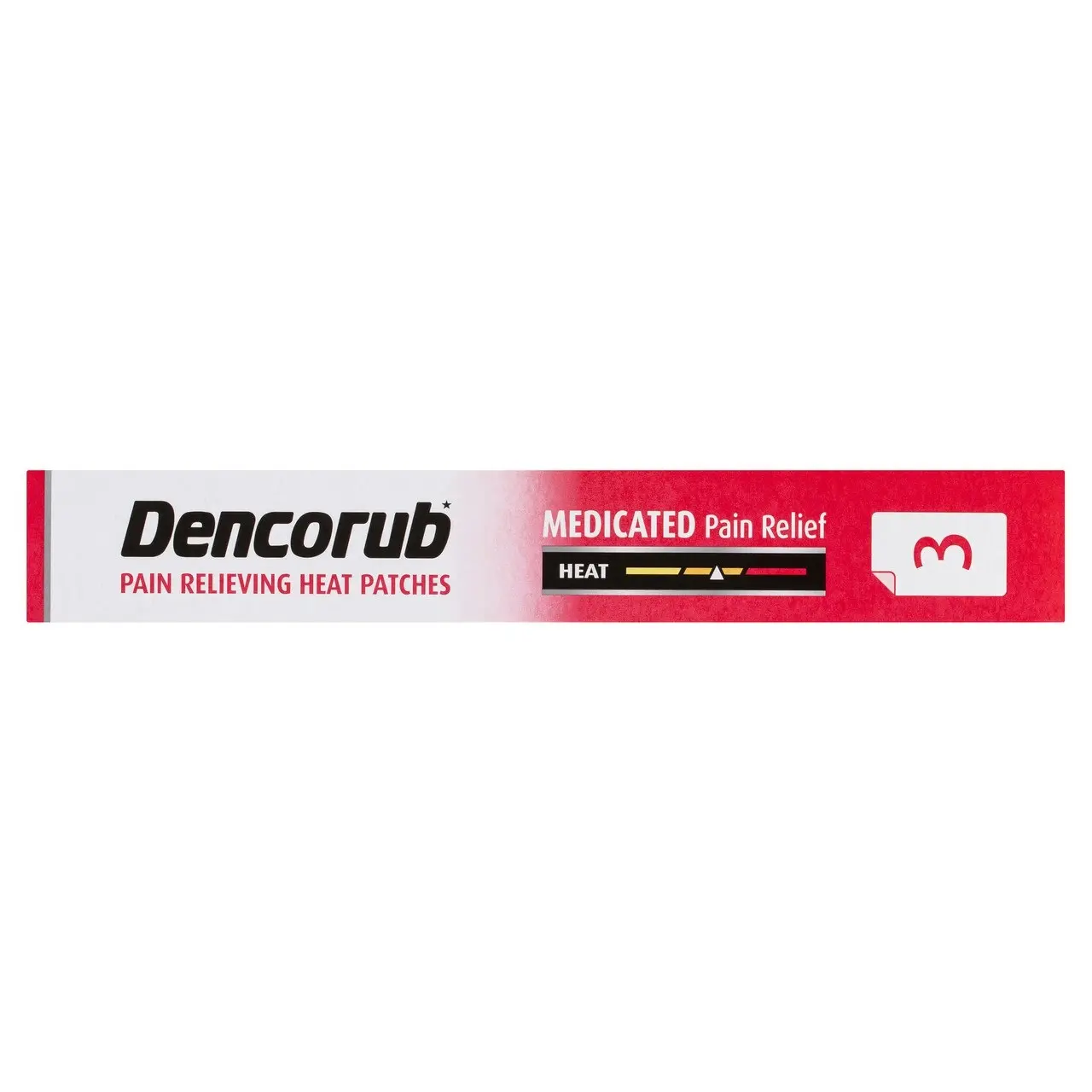 Dencorub Pain Relieving Heat Patches 3 Pack