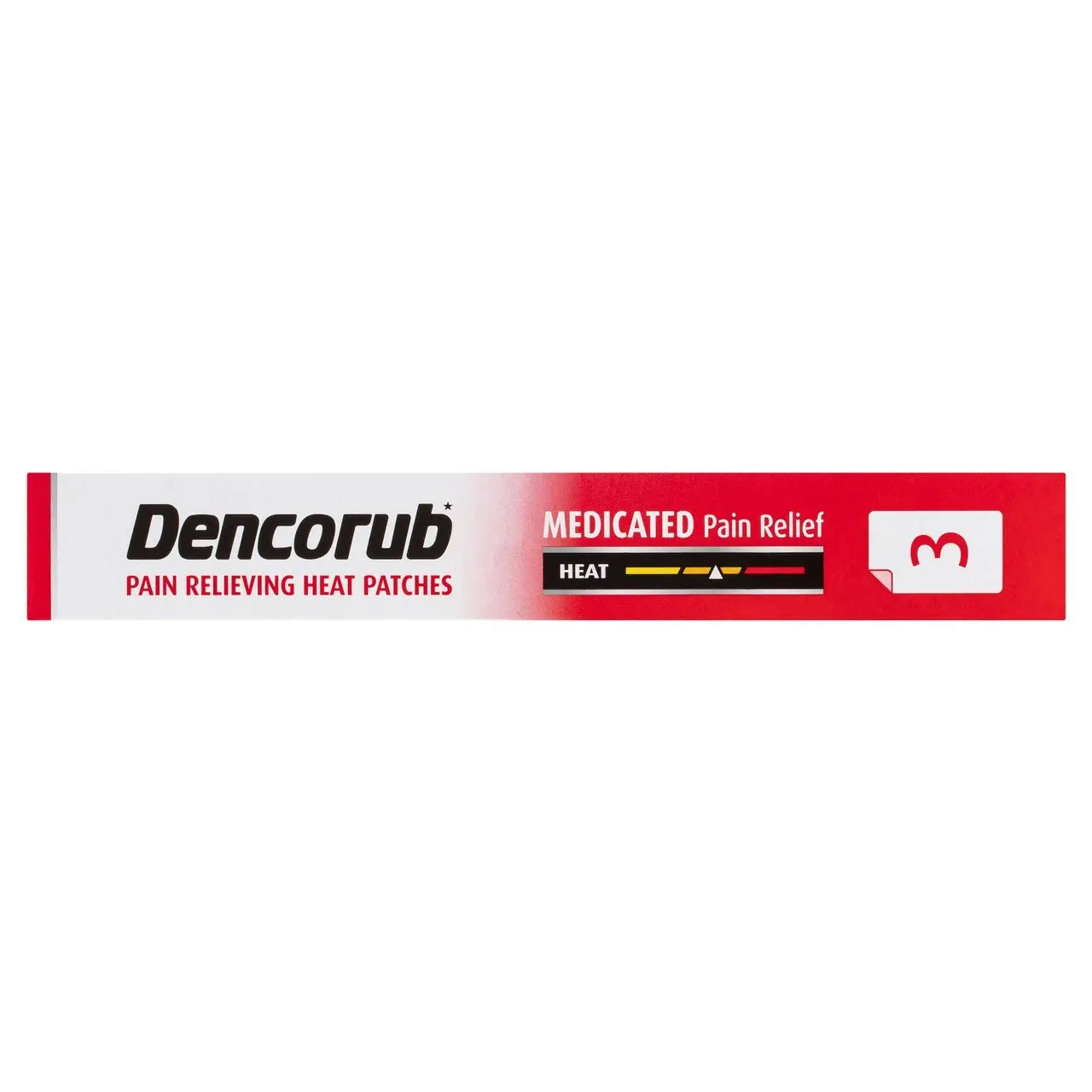 Dencorub Pain Relieving Heat Patches 3 Pack