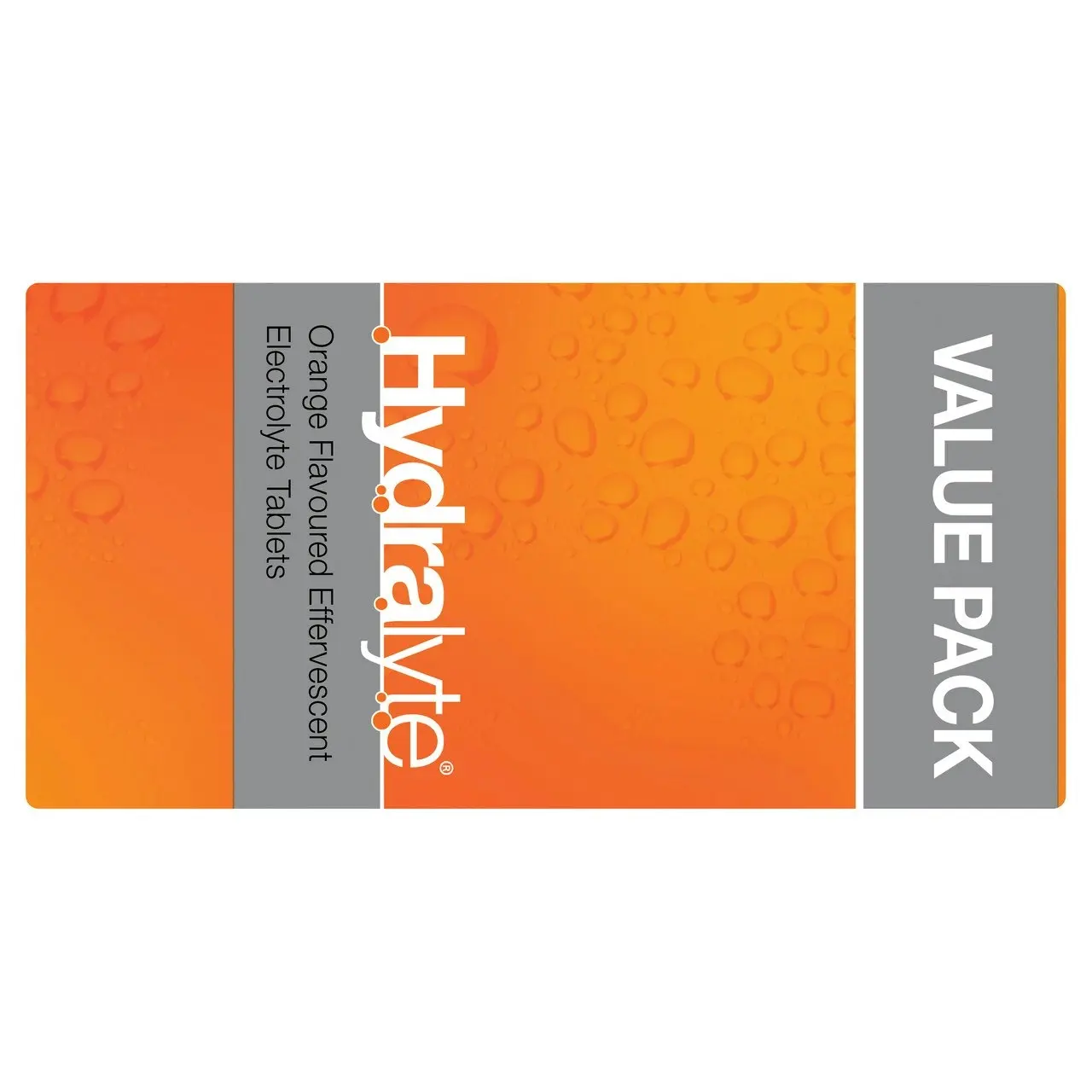 Hydralyte Effervescent Electrolyte Tablets Orange Flavoured 40 Tablets