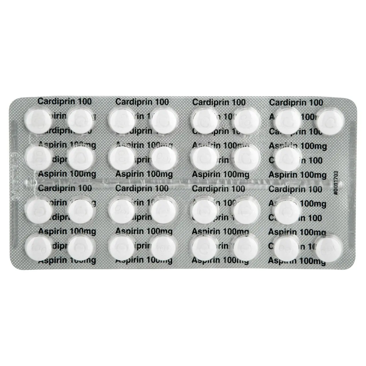 Cardiprin Blood Clotting Reduction Tablets 100mg Aspirin 90 pack