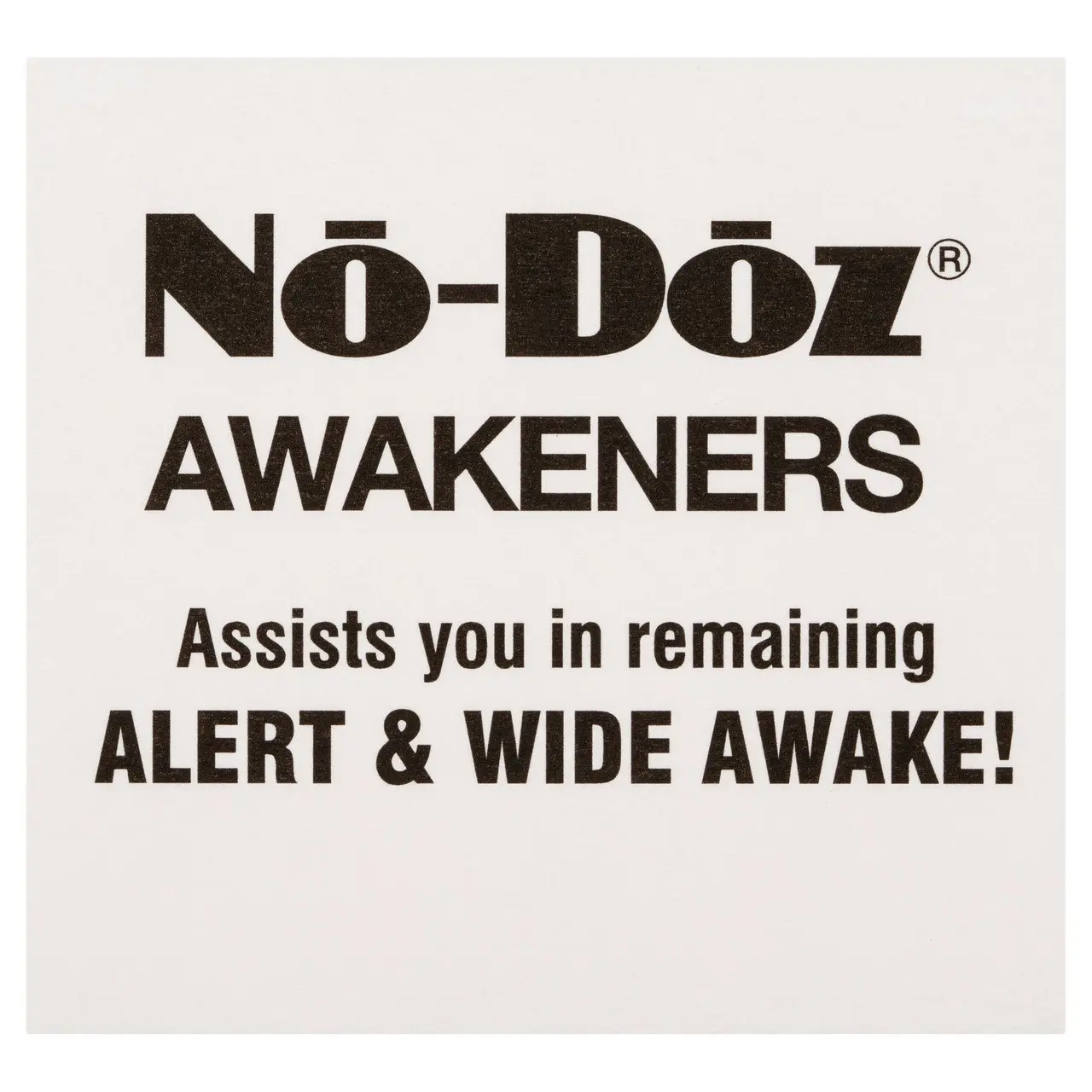 No-Doz Awakeners 100 Tablets