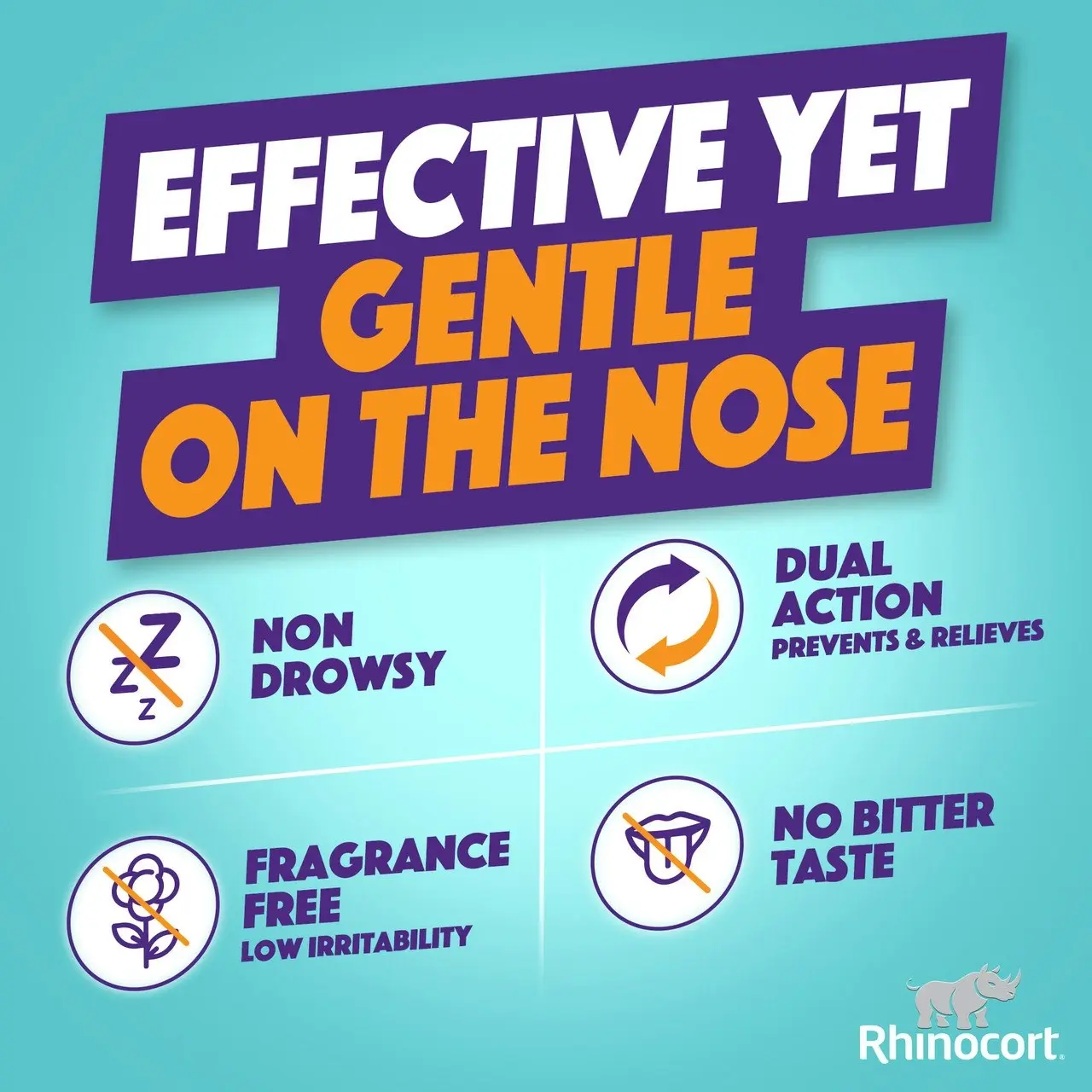 Rhinocort Extra Strength Non-Drowsy 24 Hour Hayfever & Allergy Relief Nasal Spray 120 Sprays