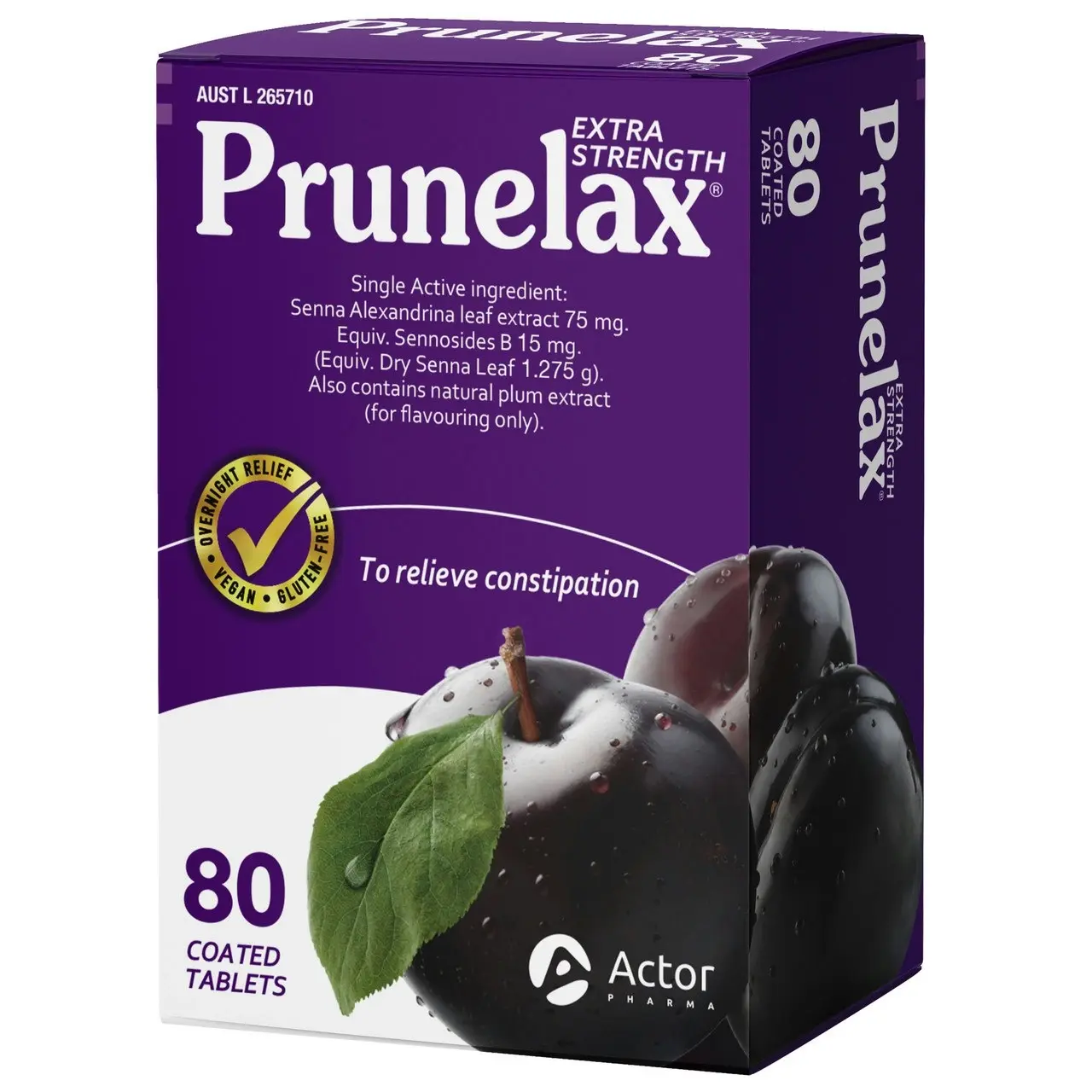 Prunelax Extra Strength Tablets 80's