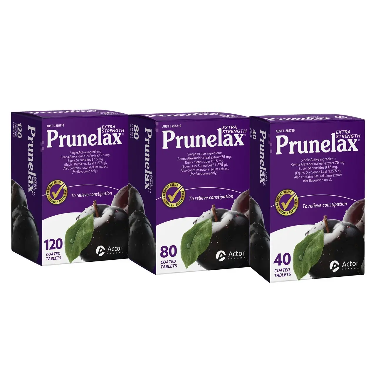 Prunelax Extra Strength Tablets 80's