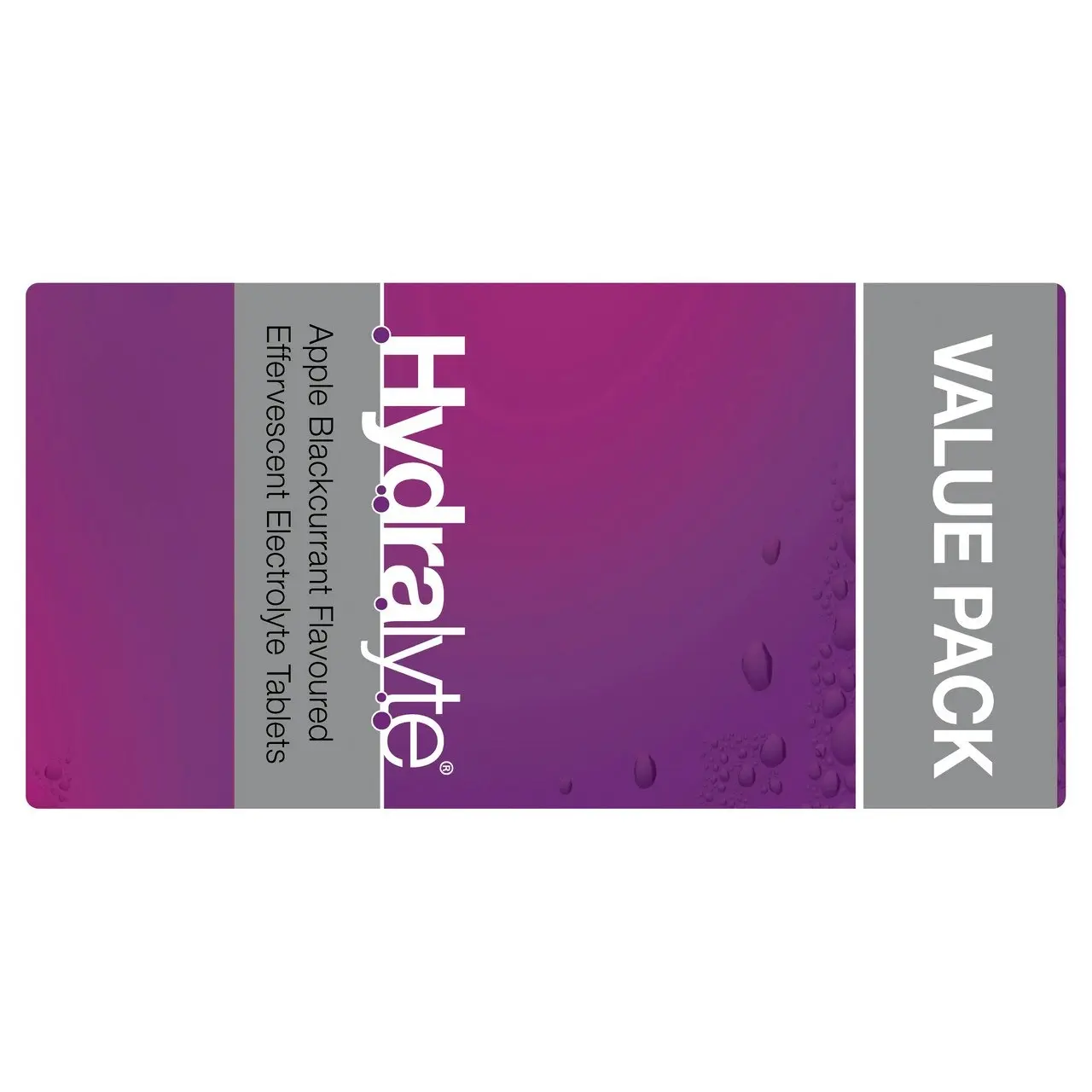 Hydralyte Effervescent Electrolyte Tablets Apple Blackcurrant Flavoured 40 Tablets