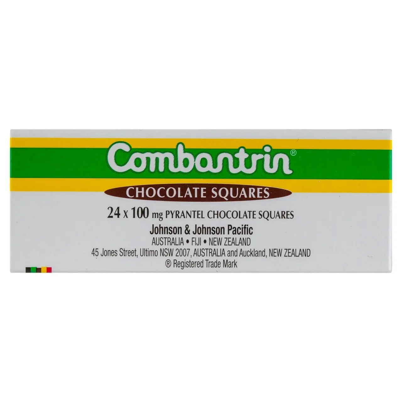 Combantrin Threadworm Chocolate Squares 24 Pack