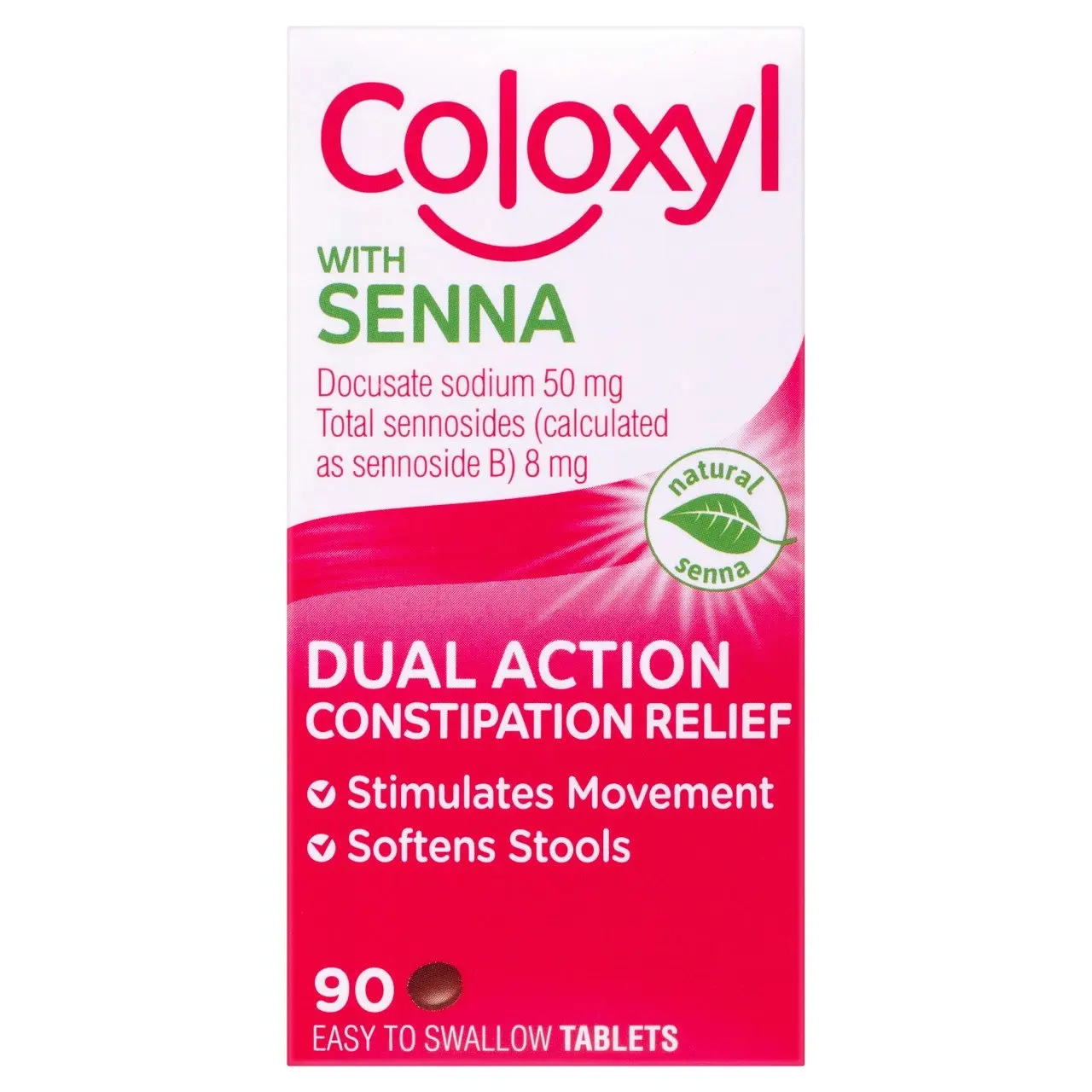 Coloxyl with Senna 90 tablets