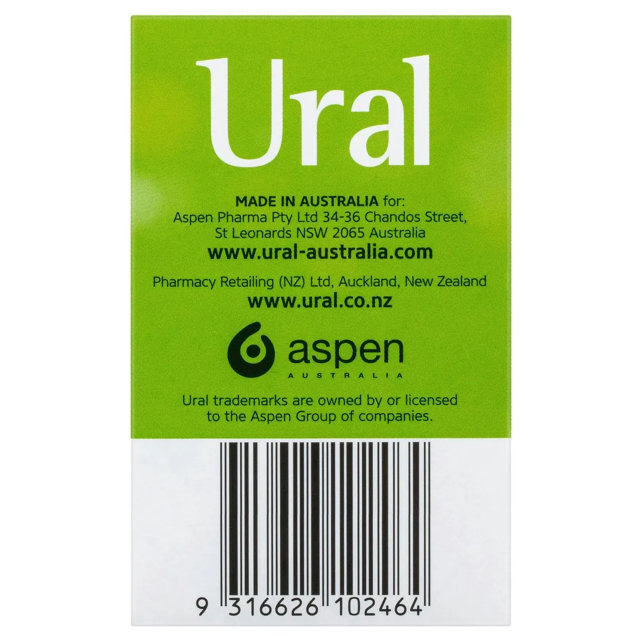 Ural Lemon Sachets x 28