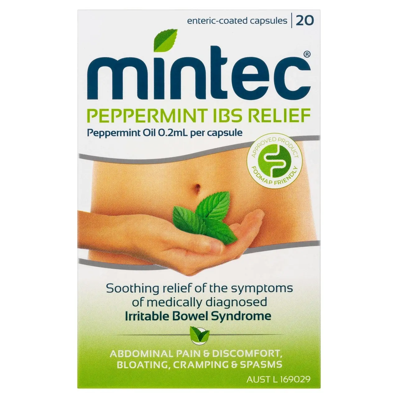 Mintec Peppermint IBS Relief 20's Capsules