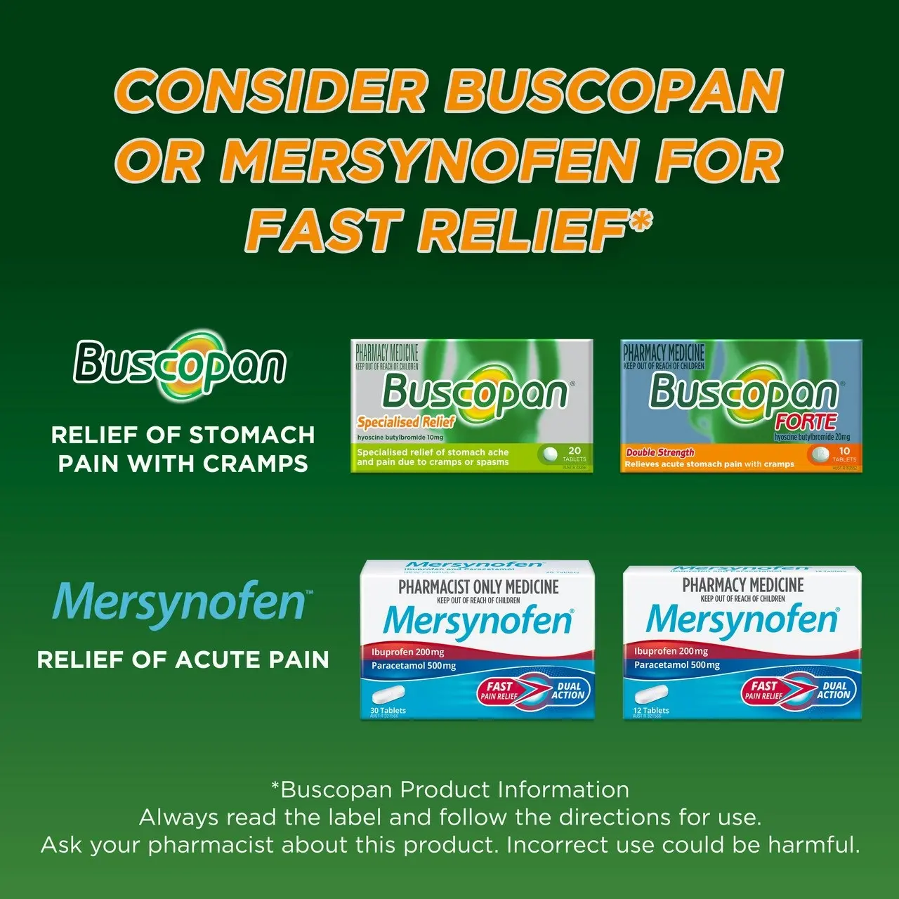 Buscopan Forte Tablets 20mg