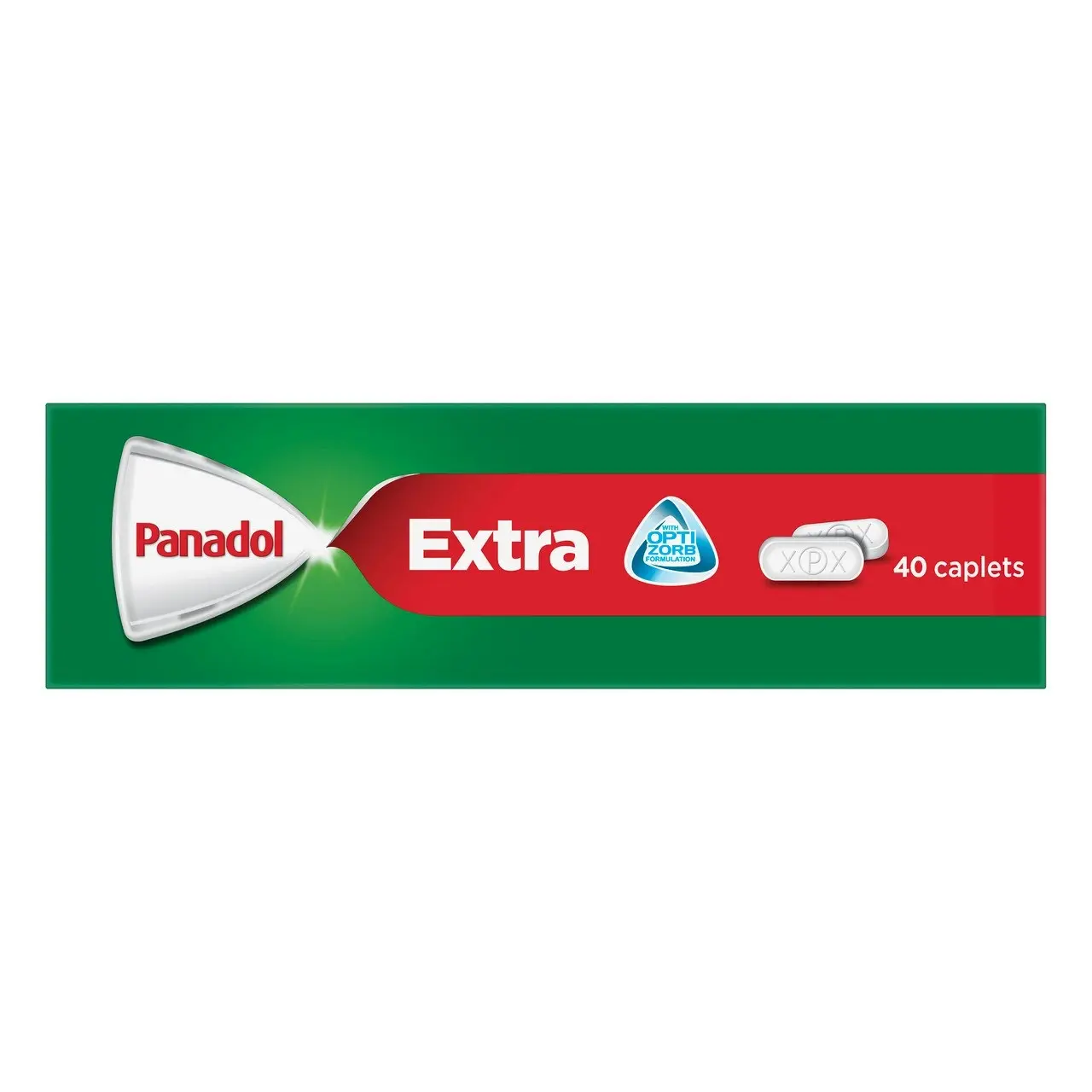 Panadol Extra for Pain Relief, Paracetamol & Caffeine -  500mg 40 Caplets