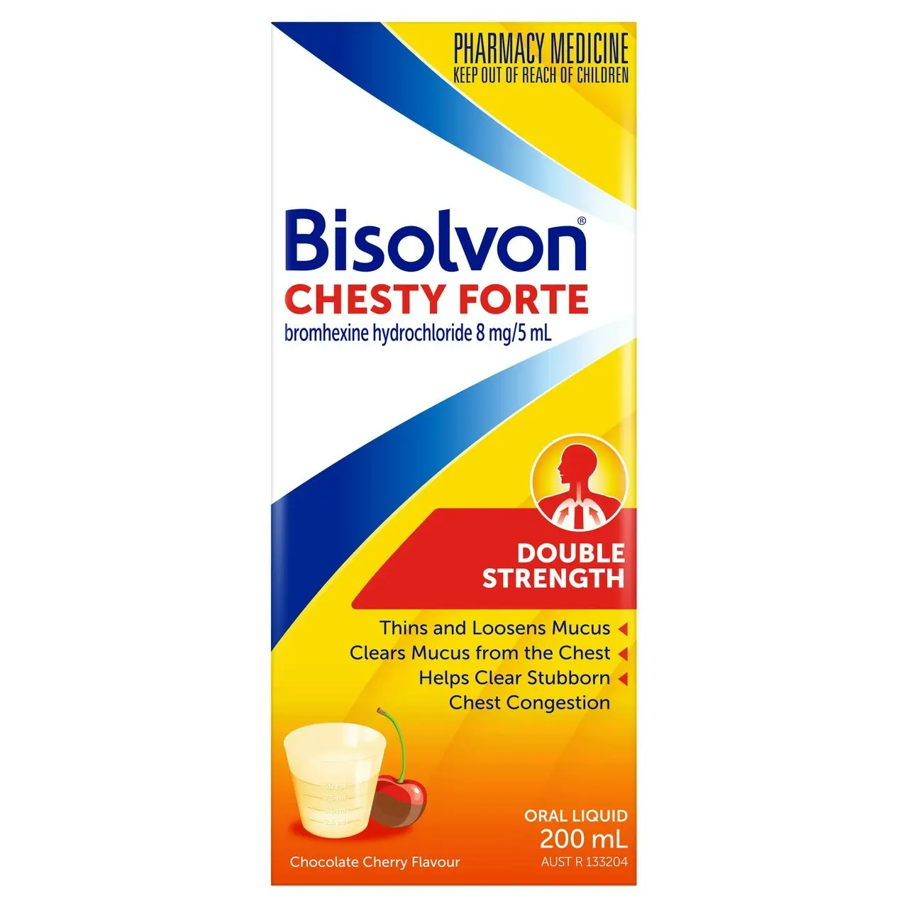 Bisolvon Chesty Forte Liquid 200ml