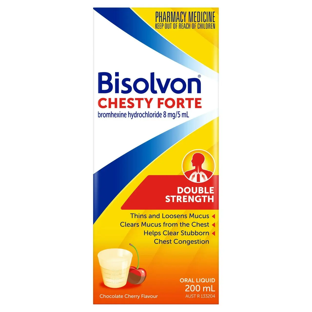 Bisolvon Chesty Forte Liquid 200ml