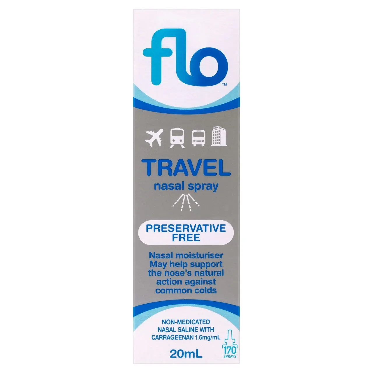 Flo Travel Nasal Spray 20mL