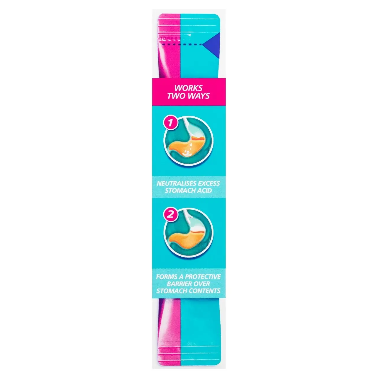 Gaviscon Dual Action Liquid Peppermint Sachet 10ml x12