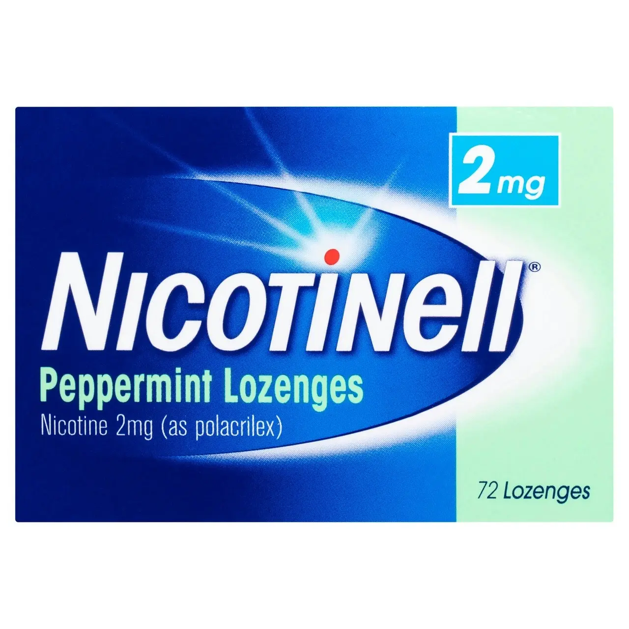 Nicotinell Stop Smoking Peppermint Lozenge Regular Strength 2mg 72 Pack