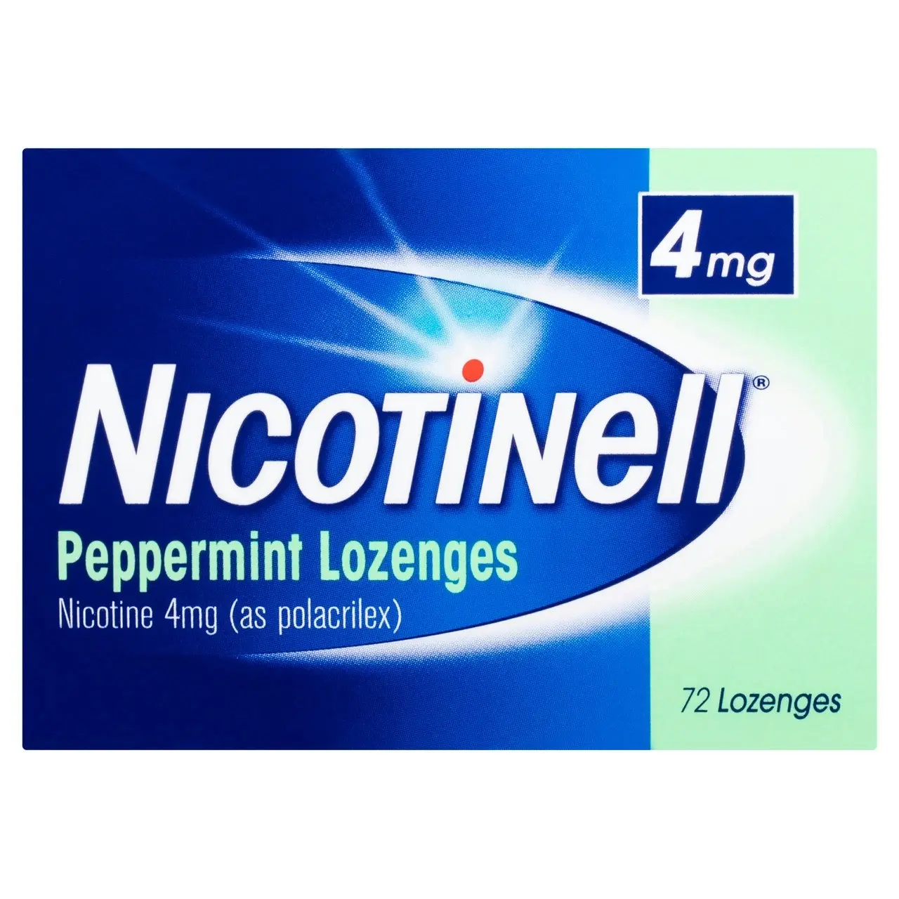 Nicotinell Stop Smoking Peppermint Lozenge Extra Strength 4mg 72 Pack