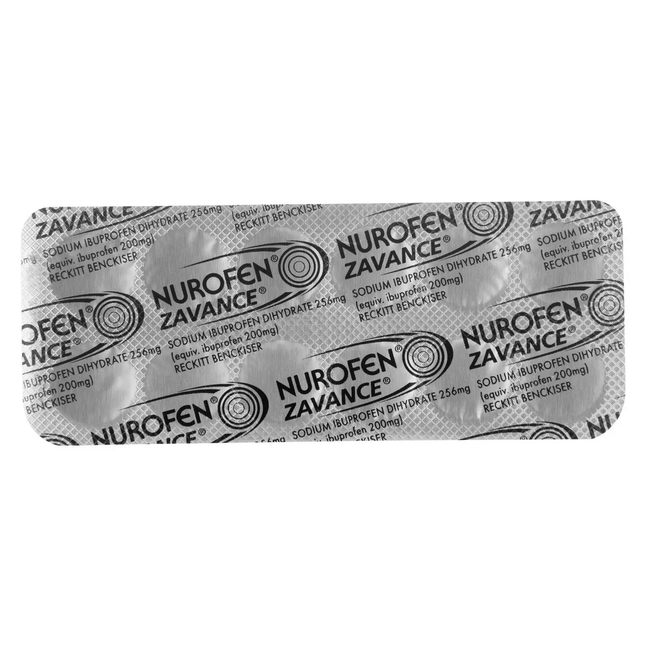 Nurofen Zavance Fast Pain Relief Tablets 256mg Ibuprofen 96 value pack