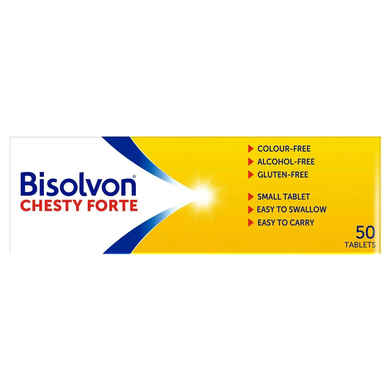 Bisolvon Chesty Forte 50 Tablets