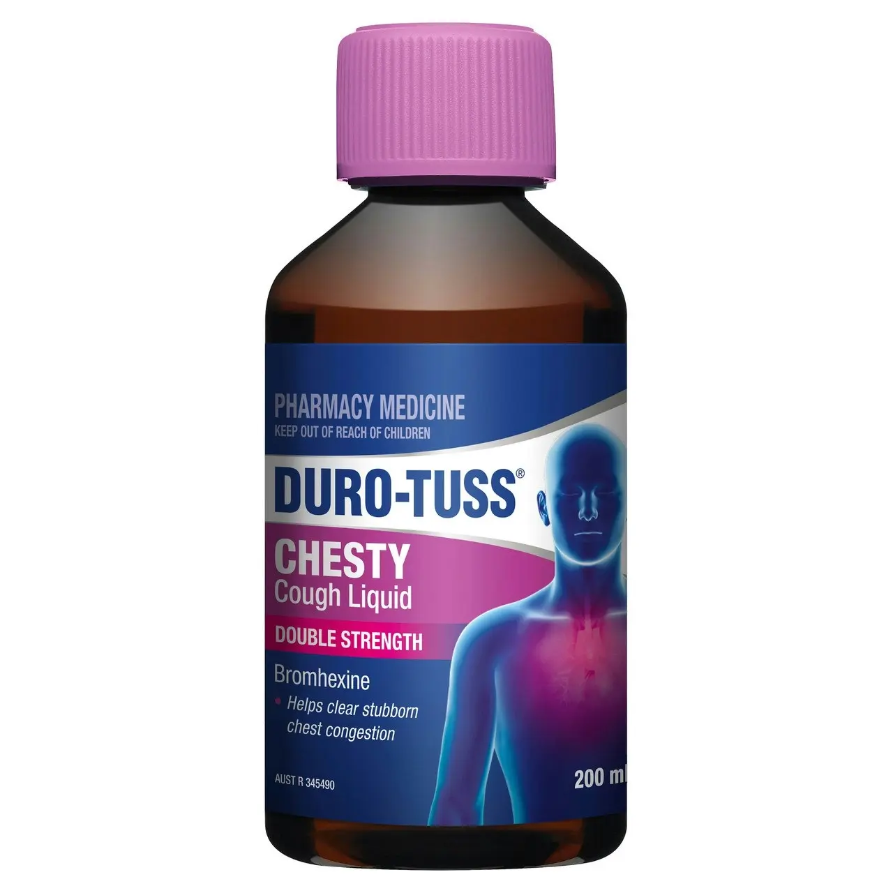 DURO-TUSS Chesty Cough Liquid Double Strength 200mL