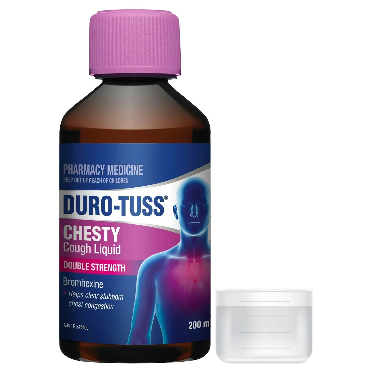 DURO-TUSS Chesty Cough Liquid Double Strength 200mL